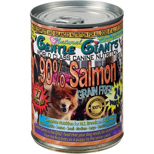 Gentle Giants 90% Salmon Grain-Free Wet Dog Food