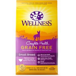 Wellness Grain-Free Complete Health Small Breed Adult Deboned Turkey