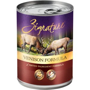 Zignature Venison Limited Ingredient Formula Grain-Free Canned Dog Food