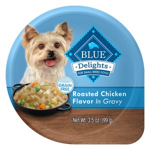 Blue Buffalo Divine Delights Roasted Chicken Flavor Hearty Gravy Dog Food Trays