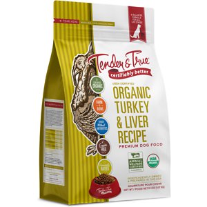 Tender & True Organic Grain-Free Turkey & Liver Recipe Dry Dog Food
