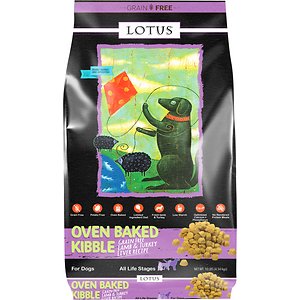 Lotus Oven-Baked Grain-Free Lamb & Turkey Liver Recipe Dry Dog Food