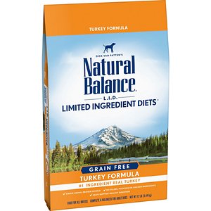 Natural Balance  L.I.D. Limited Ingredient Diets Grain-Free Turkey Formula Dry Dog Food