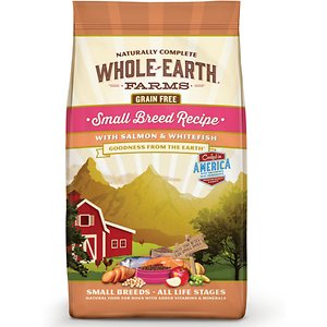 Whole Earth Farms Small Breed Grain-Free Salmon & Whitefish Recipe Dry Dog Food