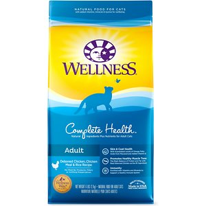 Wellness Complete Health Chicken & Rice Indoor Dry Cat Food