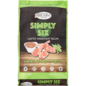 Triumph Simply Six Limited Ingredient Lamb Meal