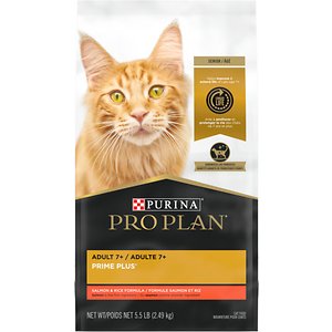 Purina Pro Plan Adult 7+ Salmon & Rice Formula Dry Cat Food