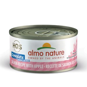 Almo Nature HQS Complete Salmon Recipe with Apples Grain-Free Canned Cat Food
