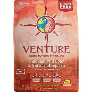 Earthborn Holistic Venture Limited Ingredient Grain-Free Smoked Wild Boar & Butternut Squash Dry Dog Food