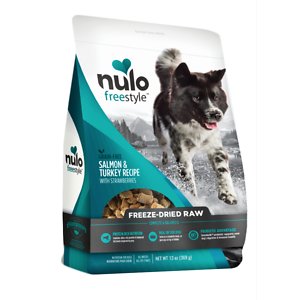 Image of Nulo Freestyle Salmon & Turkey Recipe With Strawberries Grain-Free Freeze-Dried Raw Dog Food