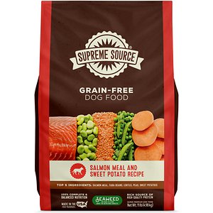 Supreme Source Grain-Free Salmon Meal & Sweet Potato Recipe Dry Dog Food