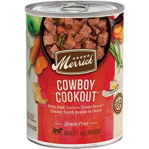 Image of Merrick Grain Free Wet Dog Food Cowboy Cookout