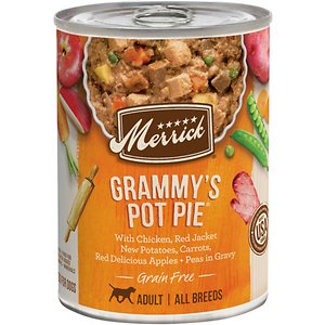 Image of Merrick Grain Free Wet Dog Food Grammy's Pot Pie