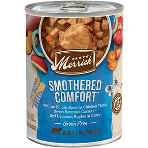 Image of Merrick Grain Free Wet Dog Food Smothered Comfort