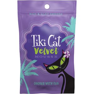 Tiki Cat Velvet Mousse Chicken & Egg Grain-Free Wet Cat Food