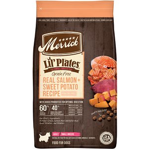 Merrick Lil' Plates Grain Free Small Breed Dry Dog Food Real Salmon + Sweet Potato Recipe