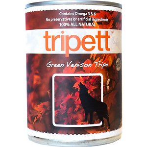 Image of PetKind Tripett Green Venison Tripe Grain- Free Canned Dog Food