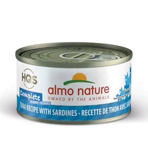 Almo Nature HQS Complete Tuna with Sardine Grain-Free Canned Cat Food