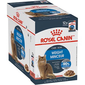 Royal Canin Weight Care Chunks in Gravy Adult Cat Food Pouches