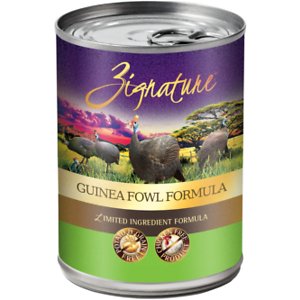 Zignature Guinea Fowl Limited Ingredient Formula Grain-Free Canned Dog Food