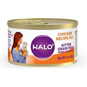 Halo Chicken Recipe Grain-Free Kitten Canned Food