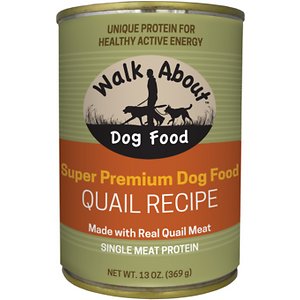 Walk About Quail Recipe Grain-Free Wet Dog Food