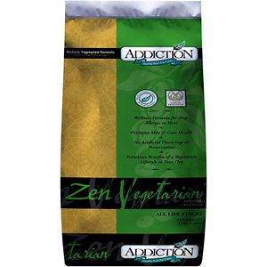 addiction vegetarian dog food