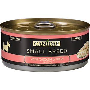 CANIDAE Grain-Free PURE Petite Chicken & Tuna in Gravy Limited Ingredient Small Breed Canned Dog Food
