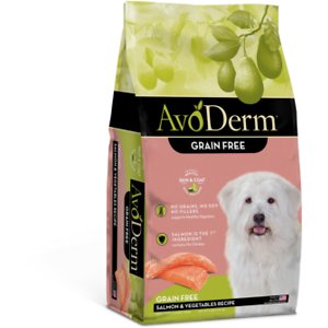 AvoDerm Grain-Free Salmon & Vegetables Recipe Dry Dog Food