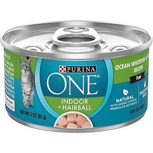 Purina ONE Indoor Advantage High Protein Ocean Whitefish & Rice Wet Cat Food