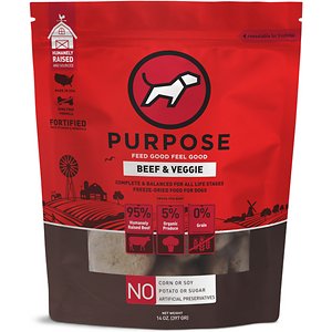 Purpose Beef & Veggie Grain-Free Freeze-Dried Dog Food