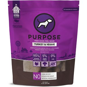 Purpose Turkey & Veggie Grain-Free Freeze-Dried Dog Food
