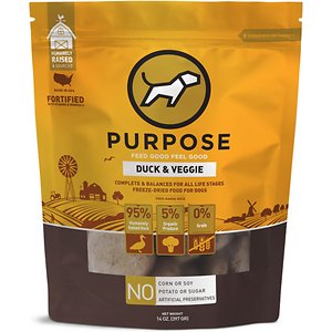 Purpose Duck & Veggie Grain-Free Freeze-Dried Dog Food