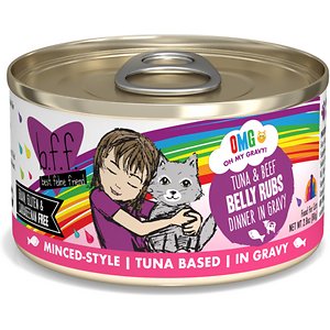 BFF OMG Belly Rubs! Tuna & Beef Wet Canned Cat Food