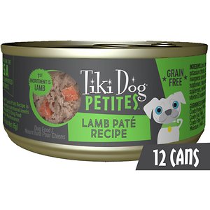 Tiki Dog Petites Lamb Pate Recipe Grain-Free Wet Dog Food
