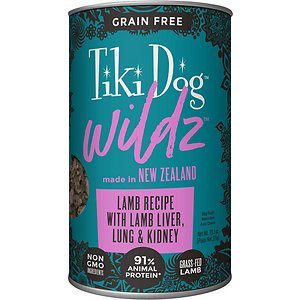 Tiki Dog Wildz Lamb Recipe with Lamb Liver
