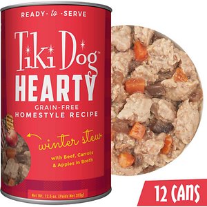 Image of Tiki Dog Hearty Homestyle Recipe with Beef