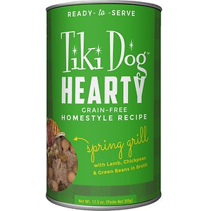 Tiki Dog Hearty Homestyle Recipe with Lamb
