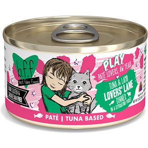 BFF Play Pate Lovers Tuna & Lamb Lovers' Lane Wet Cat Food