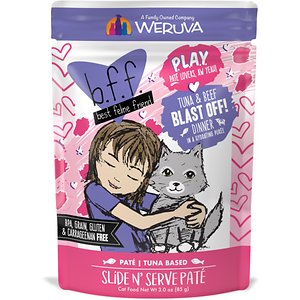 BFF Play Pate Lovers Tuna & Beef Blast Off Wet Cat Food BFF Play Pate Lovers Tuna & Beef Blast Off Wet Cat Food