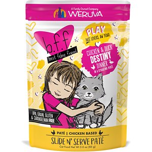 BFF Play Pate Lovers Chicken & Duck Destiny Wet Cat Food