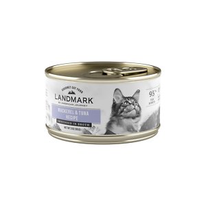 American Journey Landmark Mackerel & Tuna Recipe in Broth Grain-Free Canned Cat Food