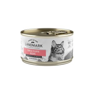 American Journey Landmark Tuna & Tilapia Recipe in Broth Grain-Free Canned Cat Food