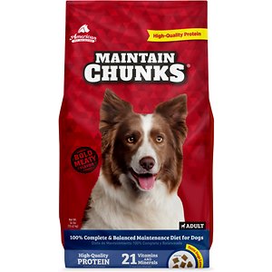 Maintain Chunks Meaty Flavor Dry Dog Food 