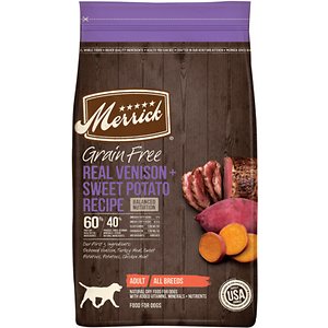 Merrick Grain Free Dry Dog Food Real Venison & Sweet Potato Recipe