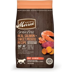 Merrick Grain-Free Real Salmon & Sweet Potato Recipe Dry Dog Food