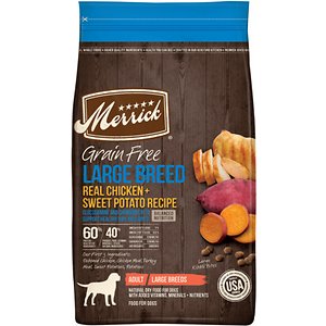 Image of Merrick Grain Free Large Breed Dry Dog Food Real Chicken & Sweet Potato Recipe
