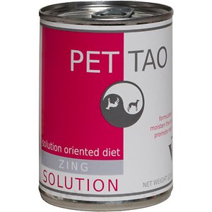 PET TAO Solution Diets Zing Canned Dog Food