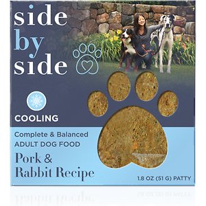 Side By Side Harvest Complete & Balanced Pork & Rabbit Recipe Freeze-Dried Adult Dog Food