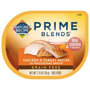 Nature's Recipe Prime Blends Grain-Free Chicken & Turkey in Broth Recipe Wet Dog Food